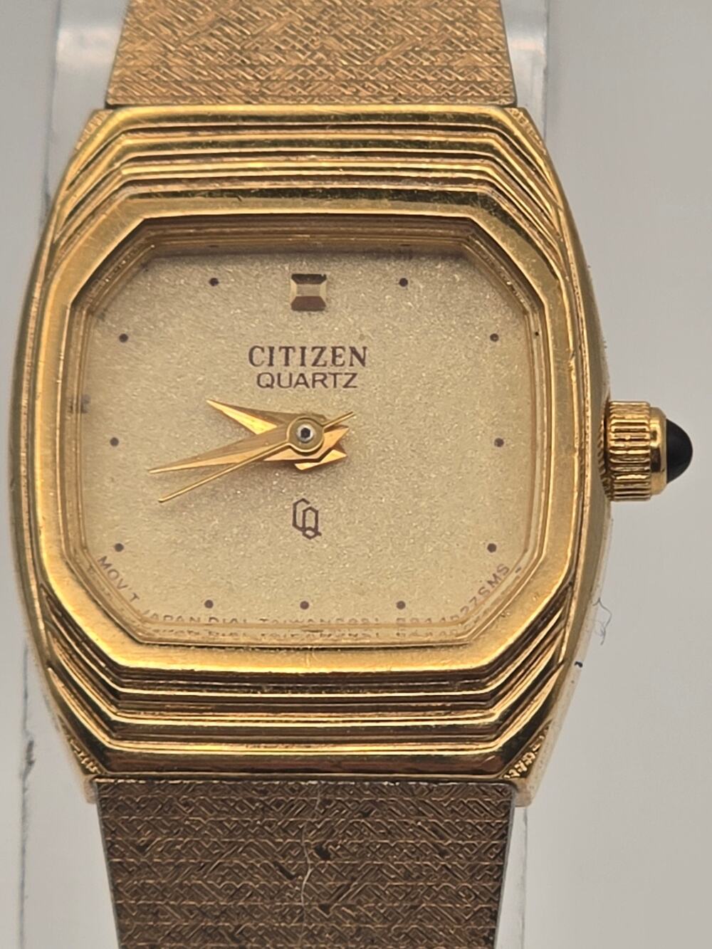 Vintage Citizen Gold Octagonal Quartz Watch 2951